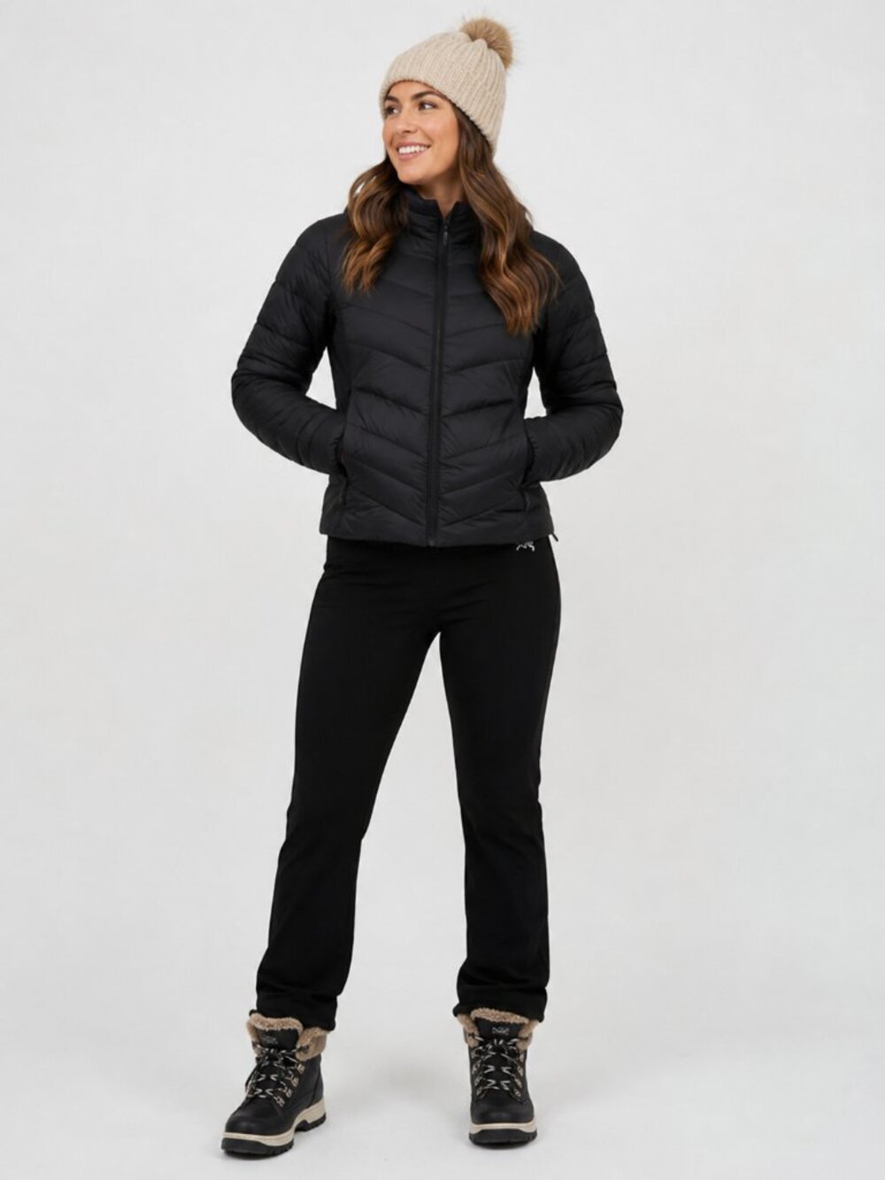 Arc Teryx Damen Size 10 Archaeptery Fossil Logo Ski Snow Hiking Pants